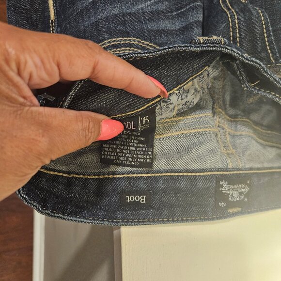 EXPRESS WOMEN'S JEANS SIZE 10L BOOTCUT - Picture 3 of 4